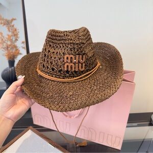 Miu Miu straw hat, sun hat